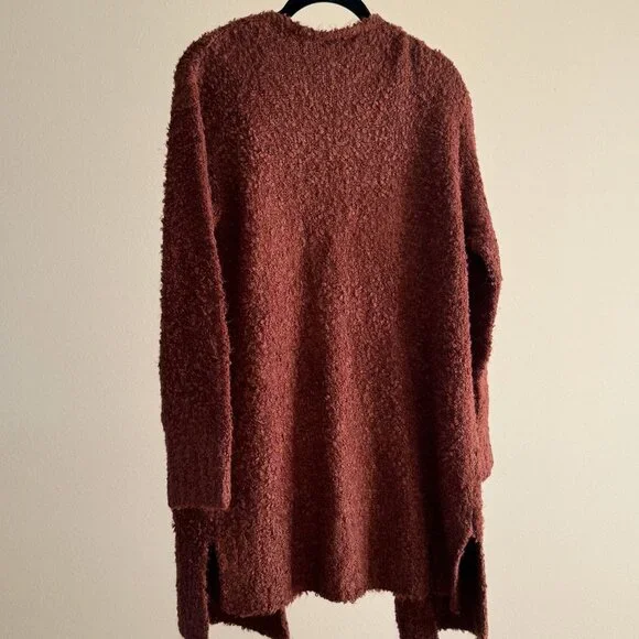 Eddie Bauer Long Brown Moonspun Cardigan NEW w/ tag - Picture 4 of 12